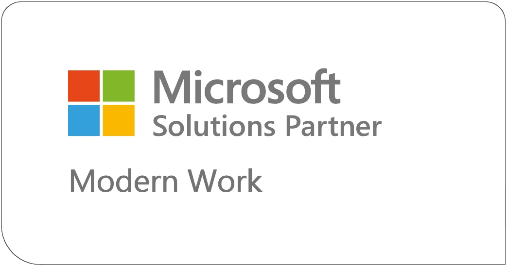Microsoft Solutions Partner for Modern Work — inciro er certificeret Microsoft-partner inden for moderne arbejdsplads og Microsoft 365
